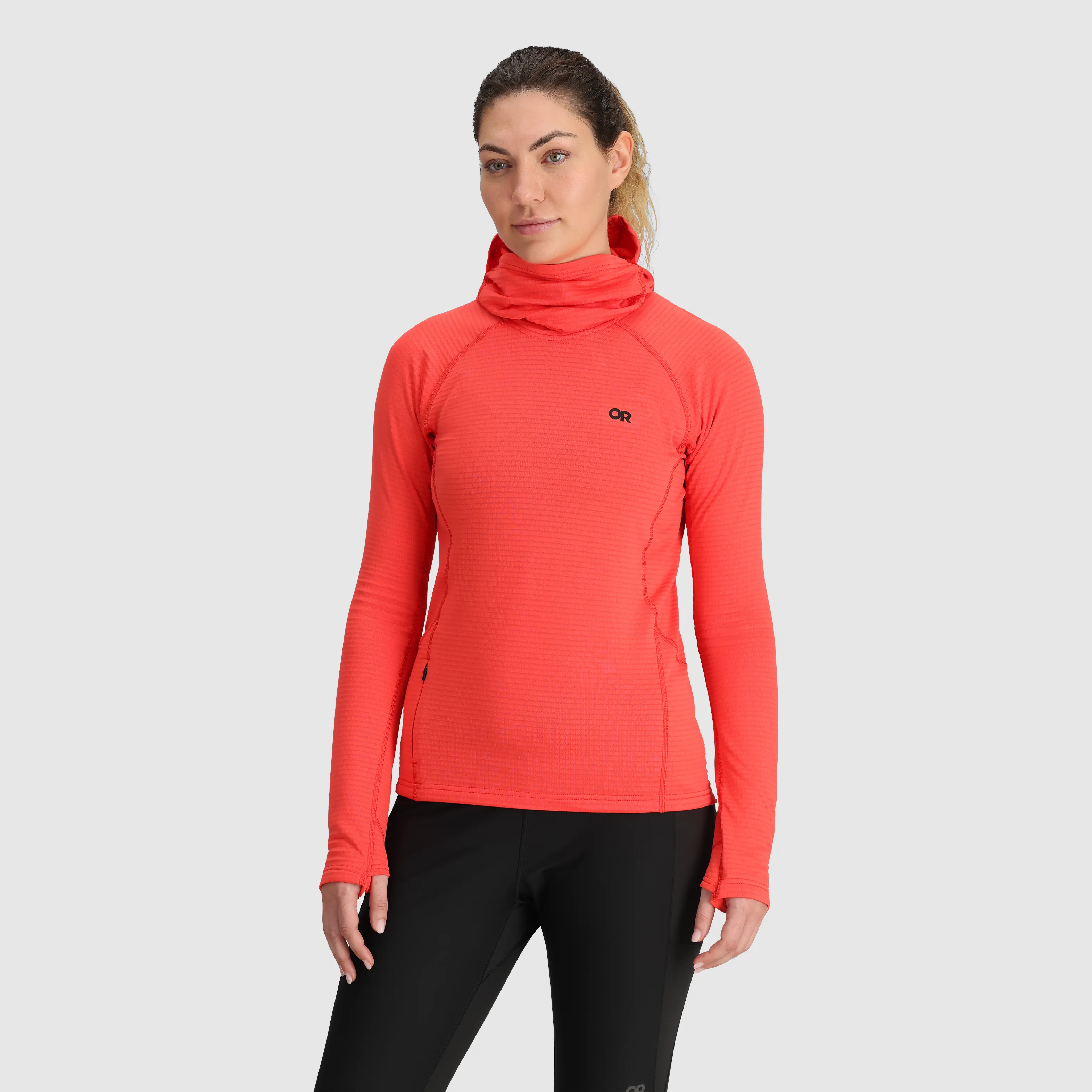 Women's Vigor Grid Fleece Pullover Hoodie Outdoor Research