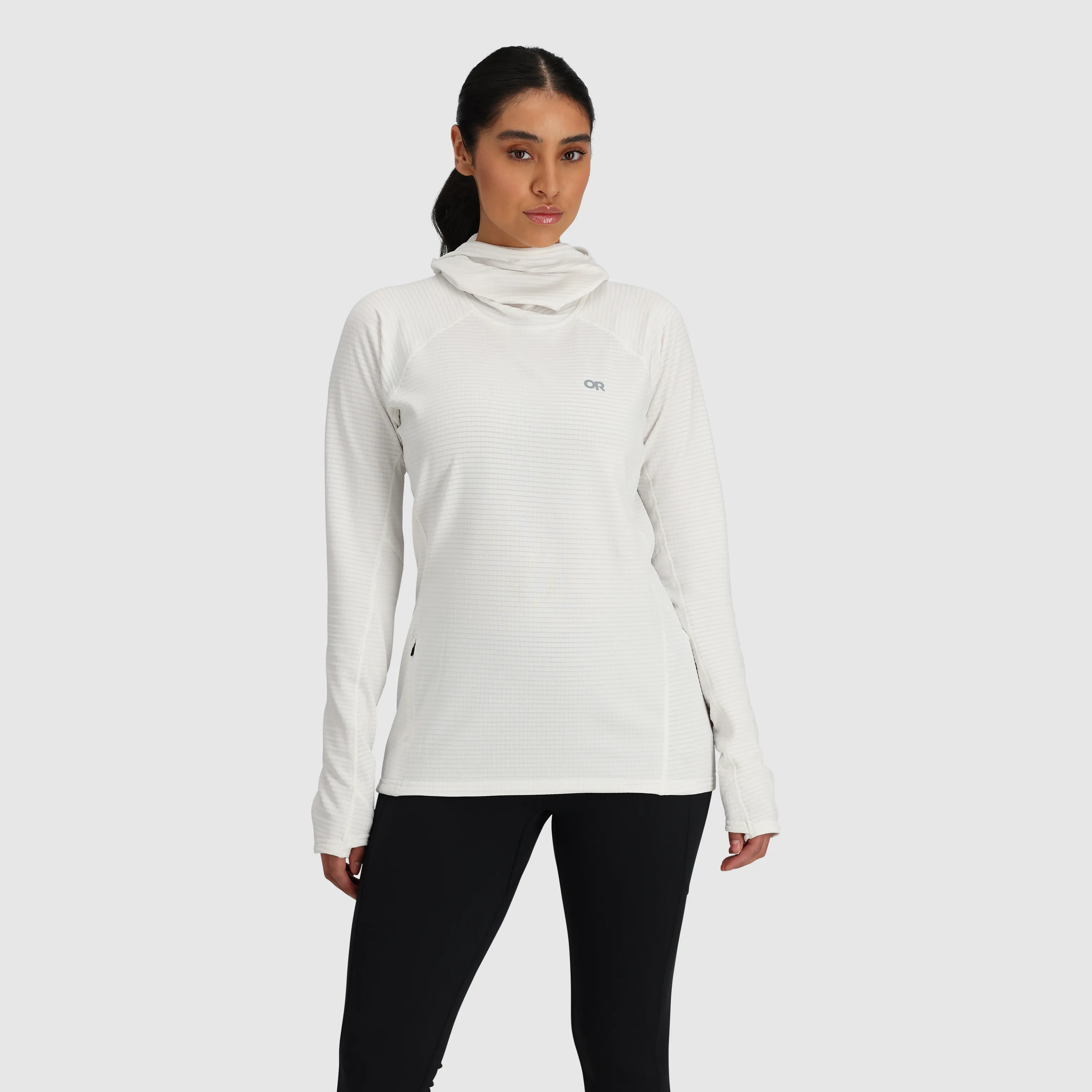 Women's Vigor Grid Fleece Pullover Hoodie Outdoor Research