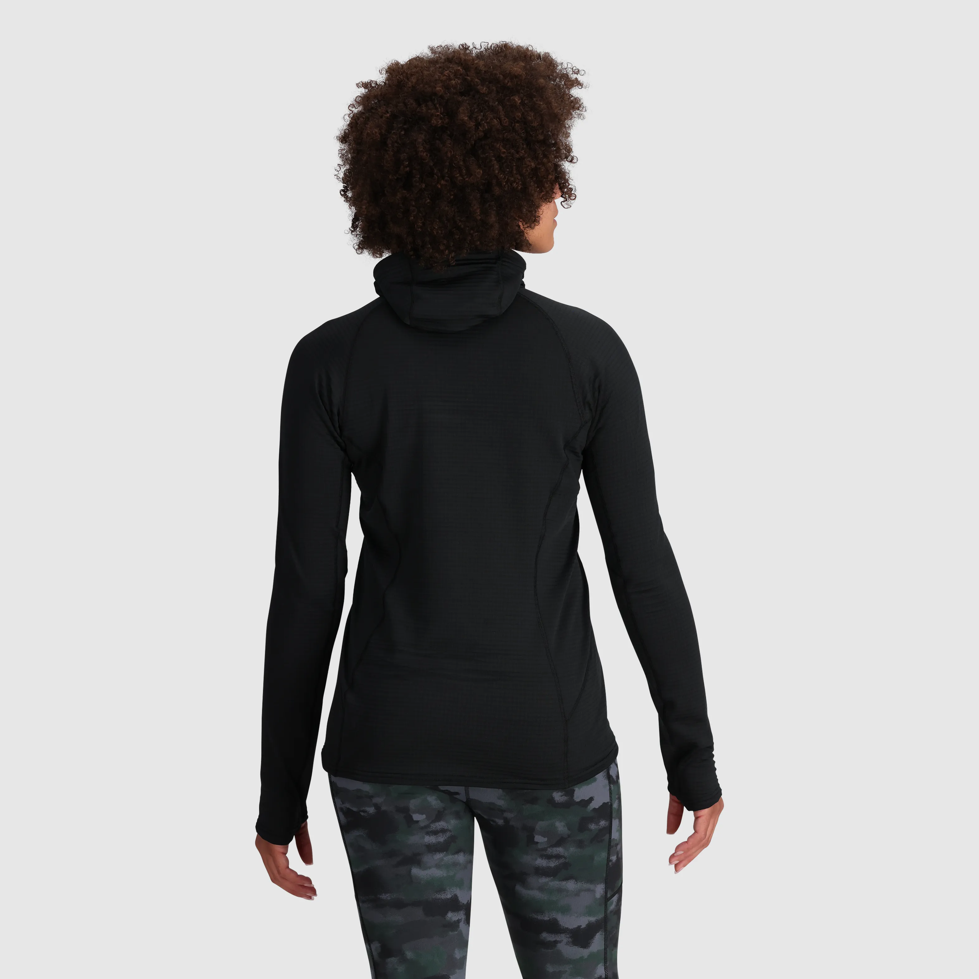 Women's Vigor Grid Fleece Pullover Hoodie Outdoor Research