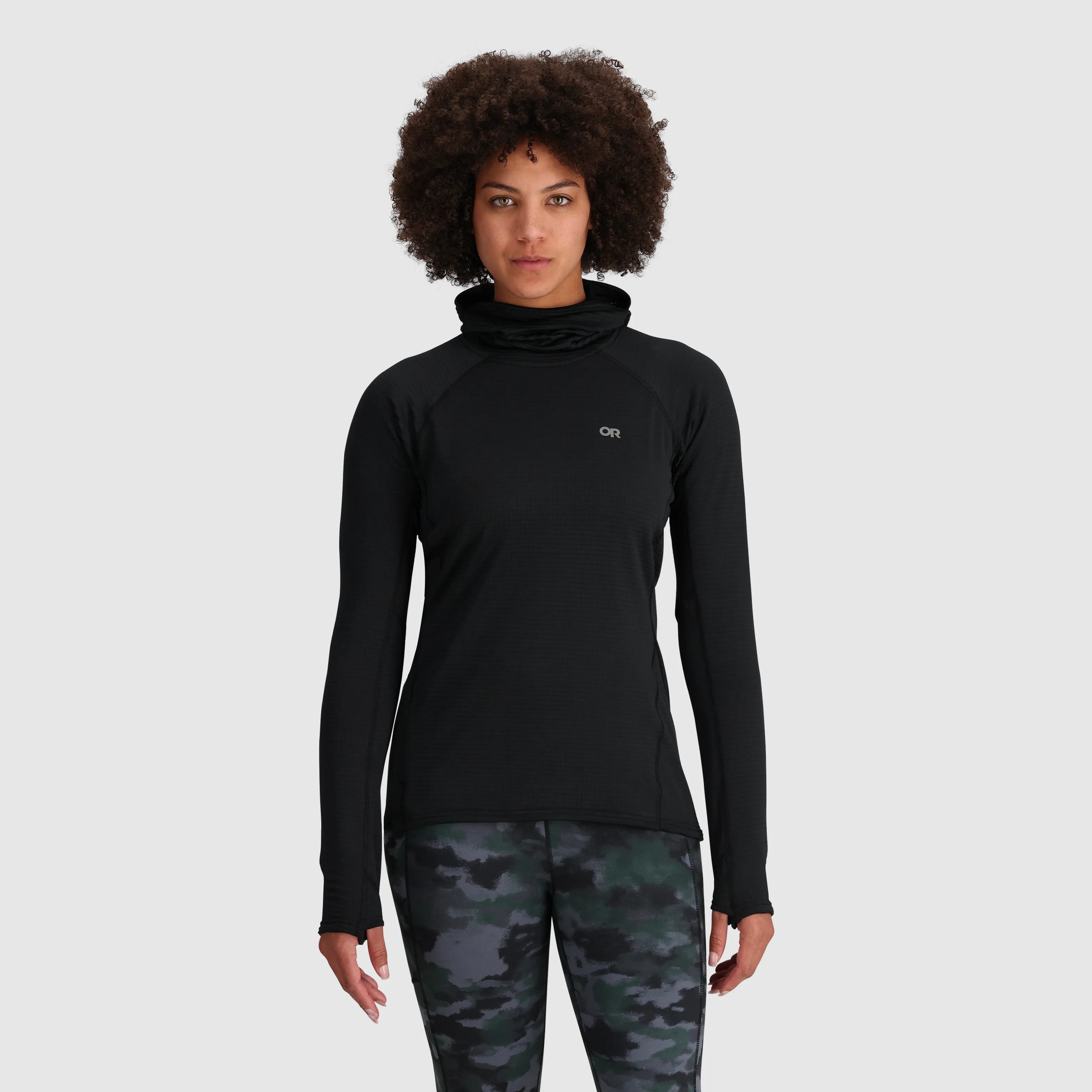 Women's Vigor Grid Fleece Pullover Hoodie Outdoor Research