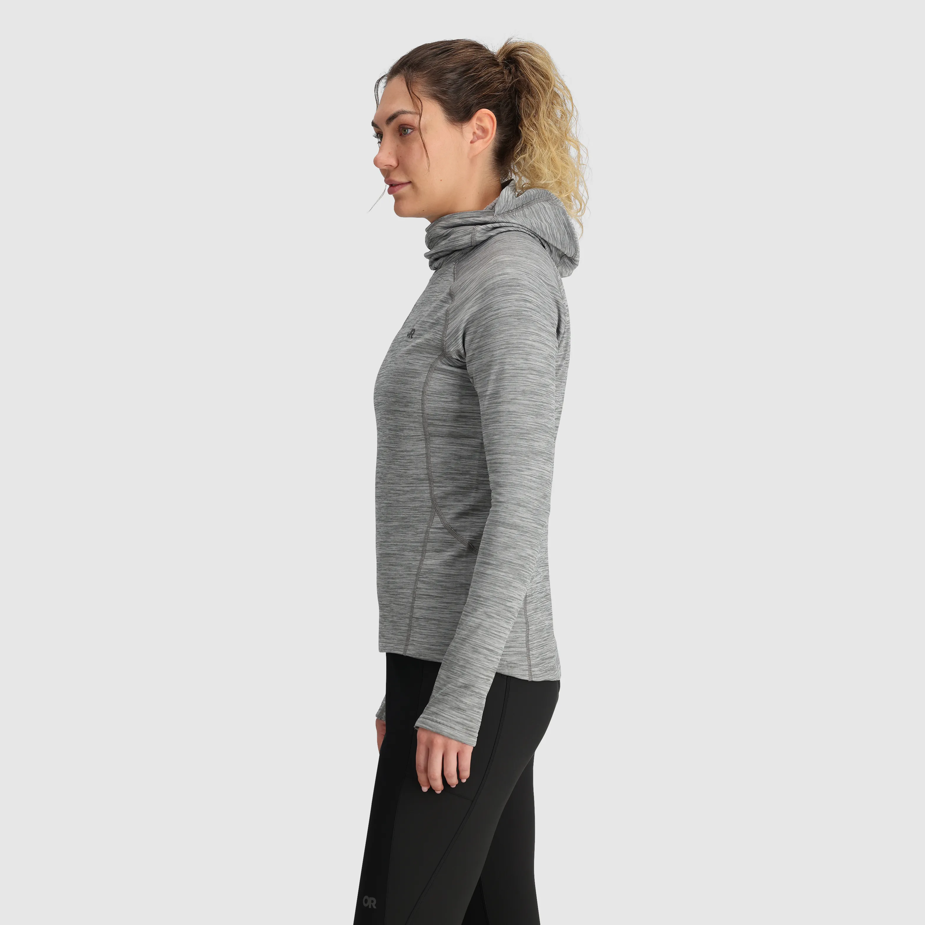 Women's Vigor Grid Fleece Pullover Hoodie Outdoor Research