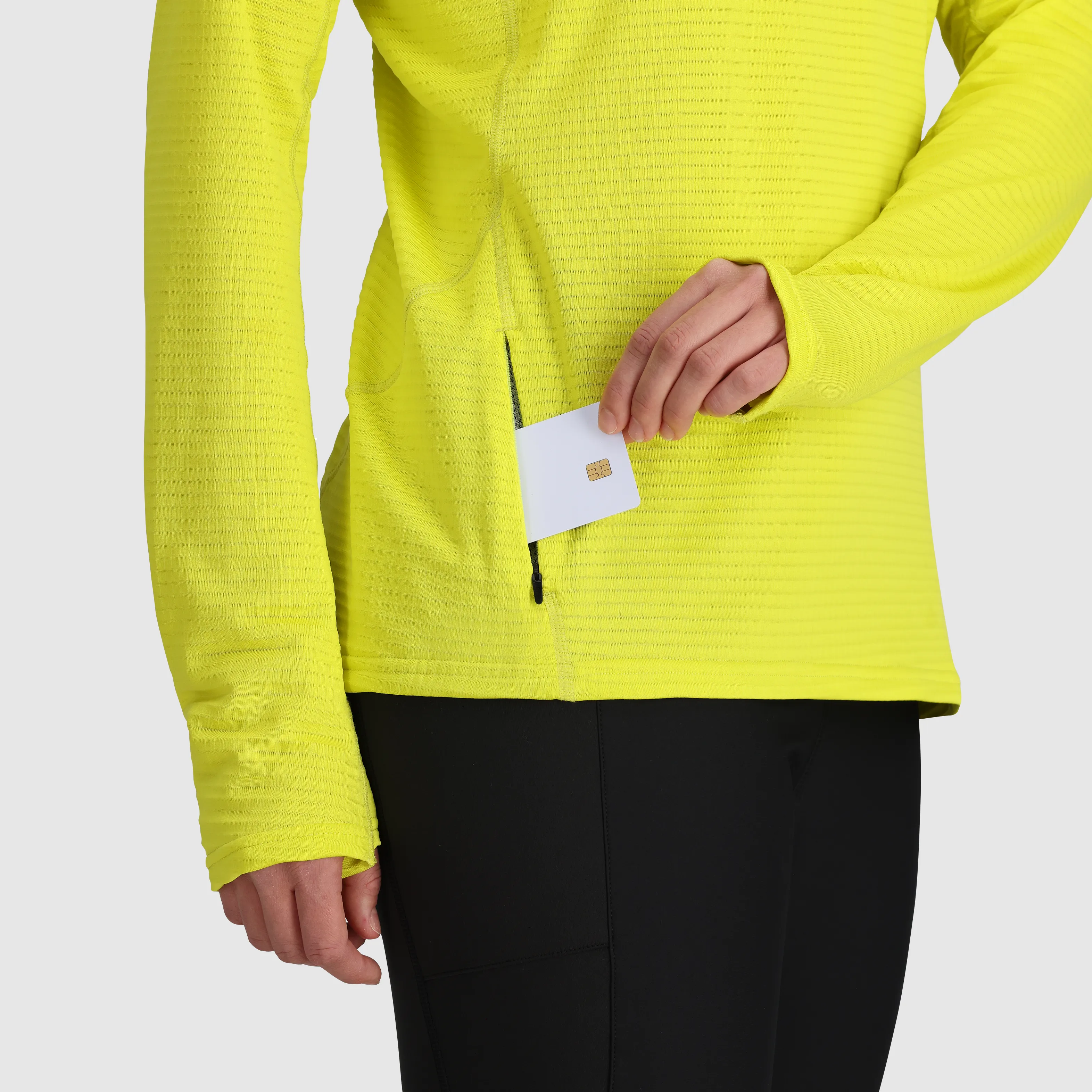 Women's Vigor Grid Fleece Pullover Hoodie Outdoor Research