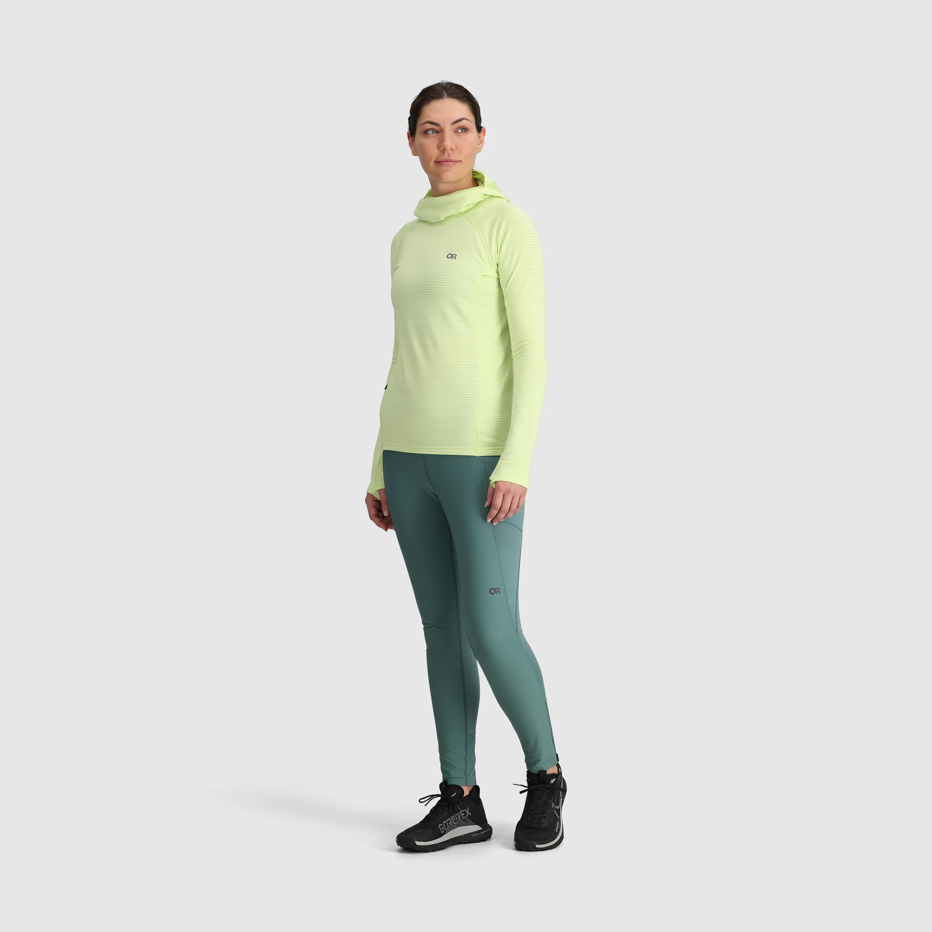 Women's Vigor Grid Fleece Pullover Hoodie Outdoor Research