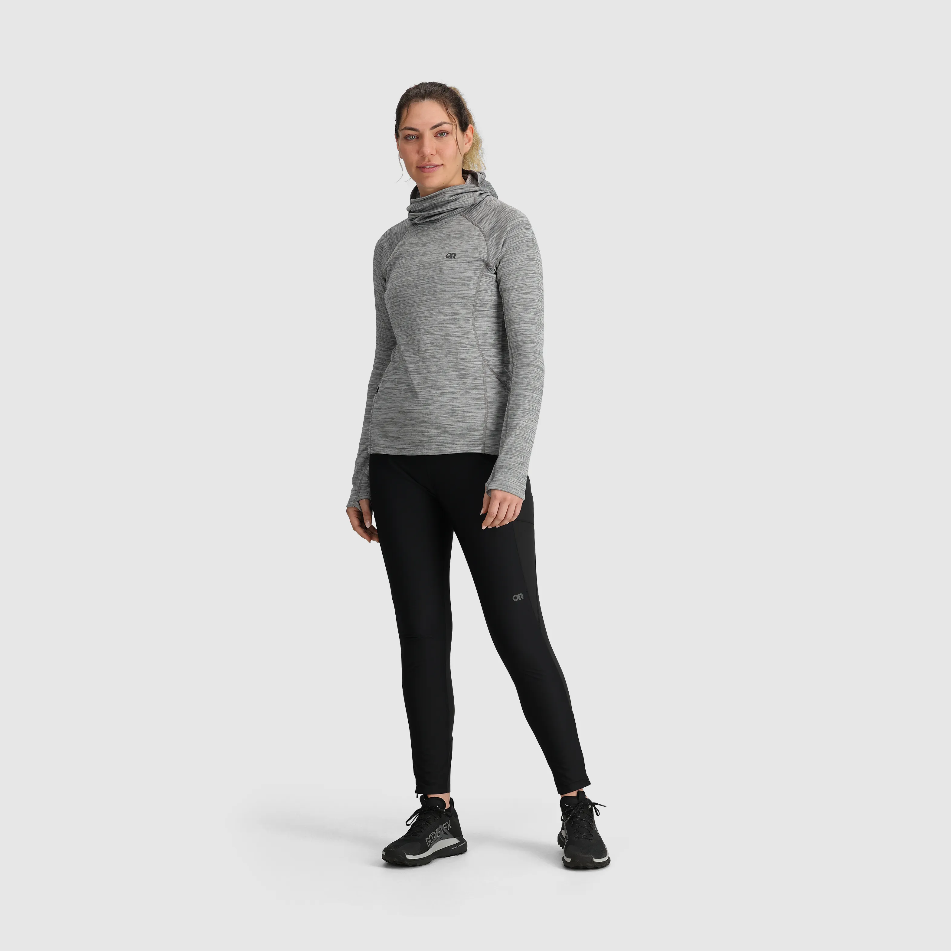 Women's Vigor Grid Fleece Pullover Hoodie Outdoor Research