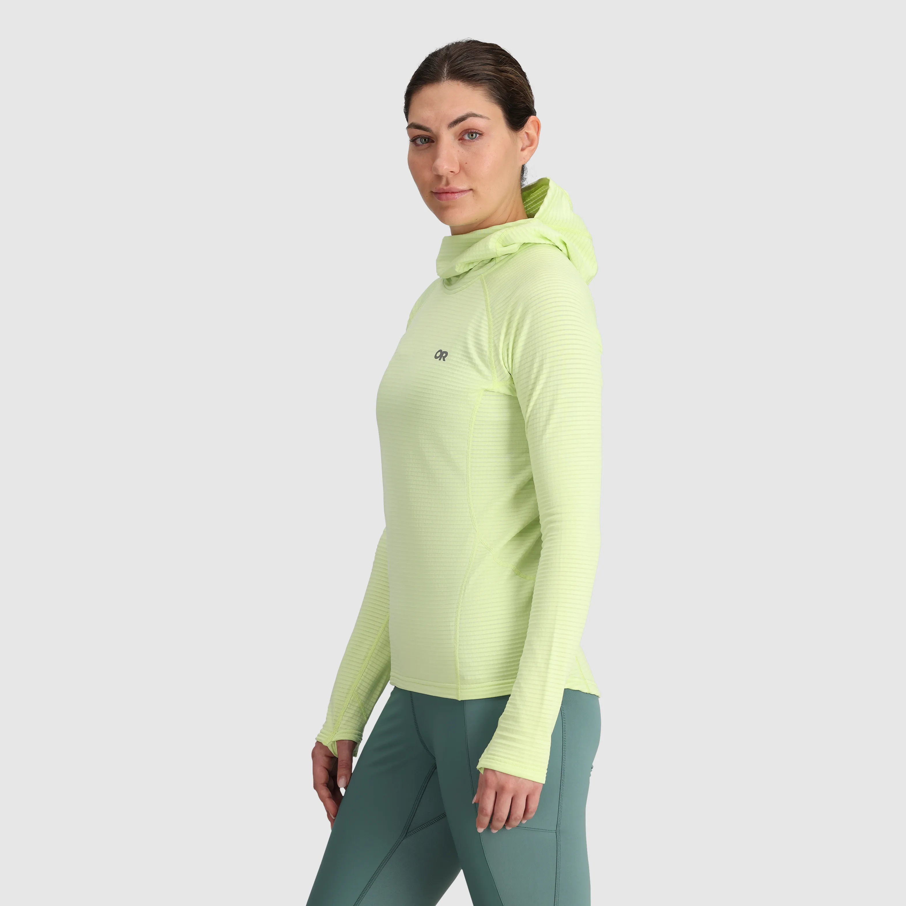 Women's Vigor Grid Fleece Pullover Hoodie Outdoor Research