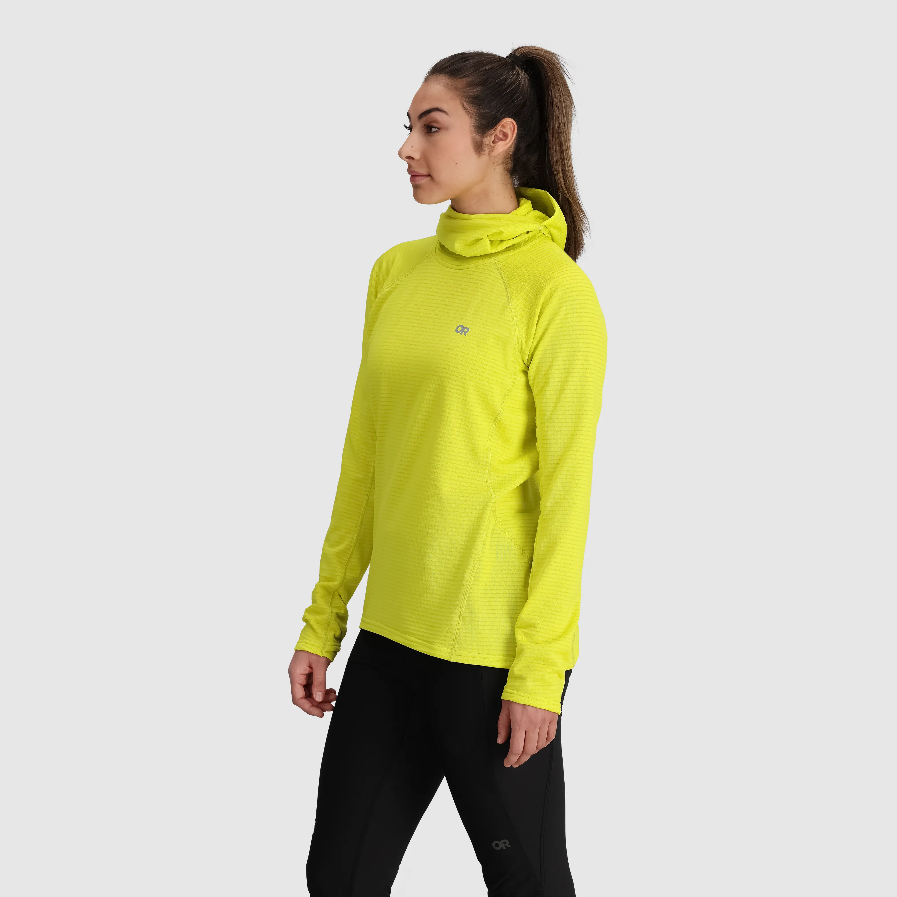 Women's Vigor Grid Fleece Pullover Hoodie Outdoor Research