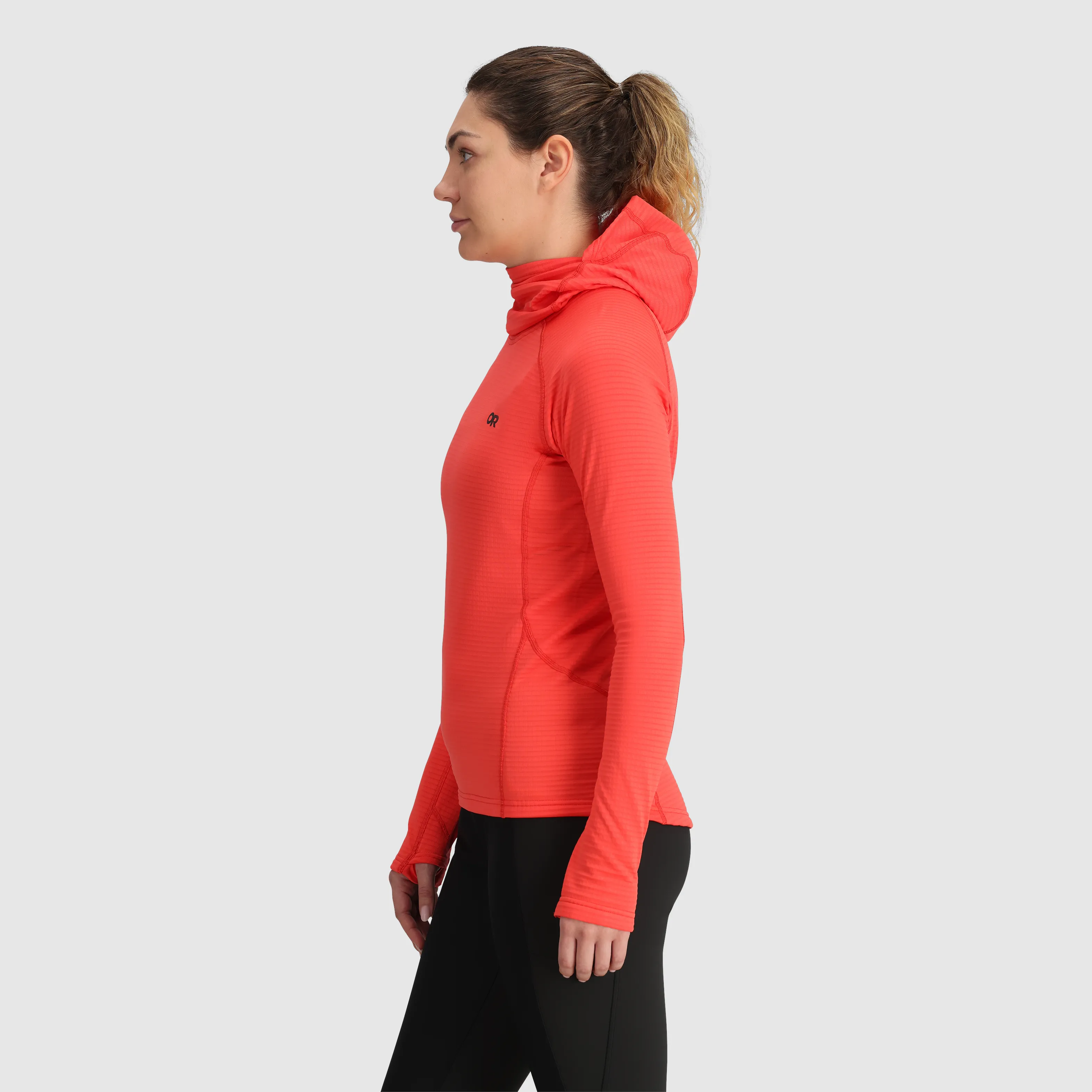 Women's Vigor Grid Fleece Pullover Hoodie Outdoor Research