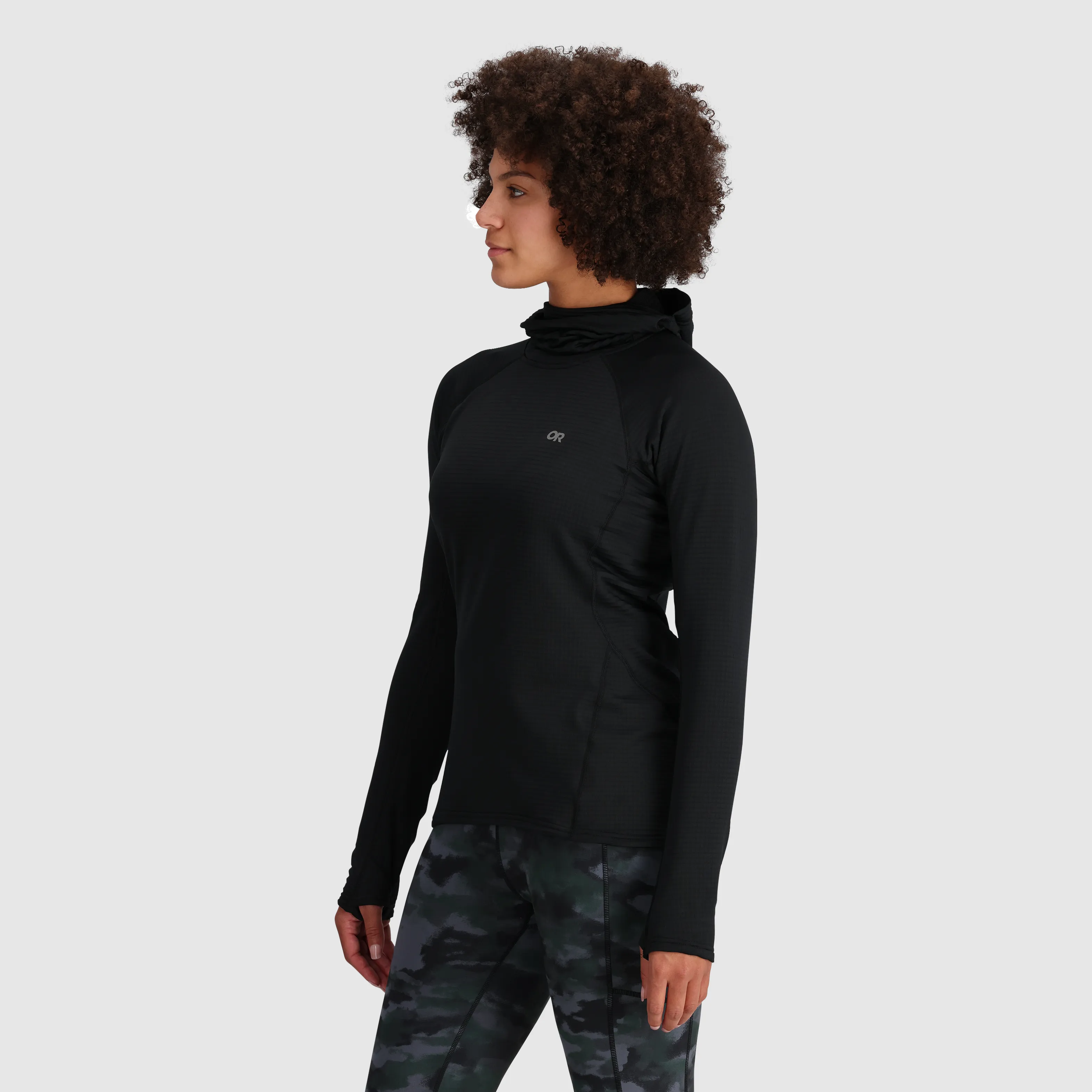 Women's Vigor Grid Fleece Pullover Hoodie Outdoor Research