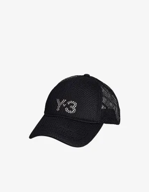 Y-3 Black Trucker Cap