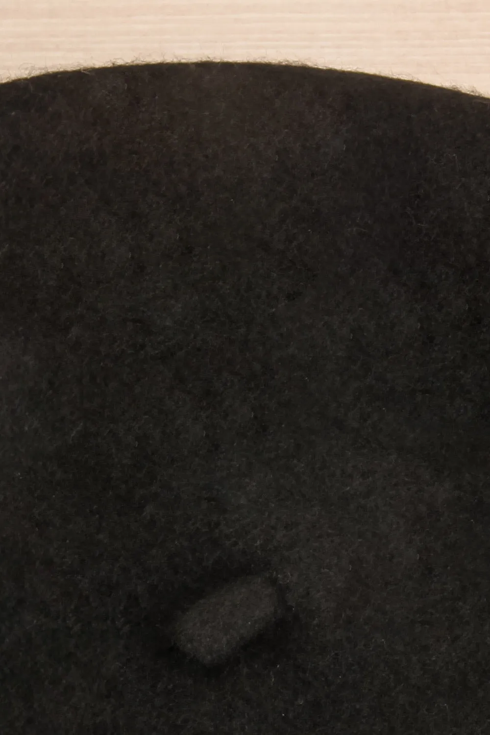 Zuzot Black | Wool Beret