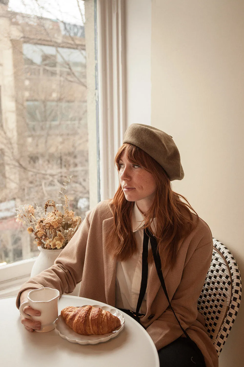 Zuzot Black | Wool Beret