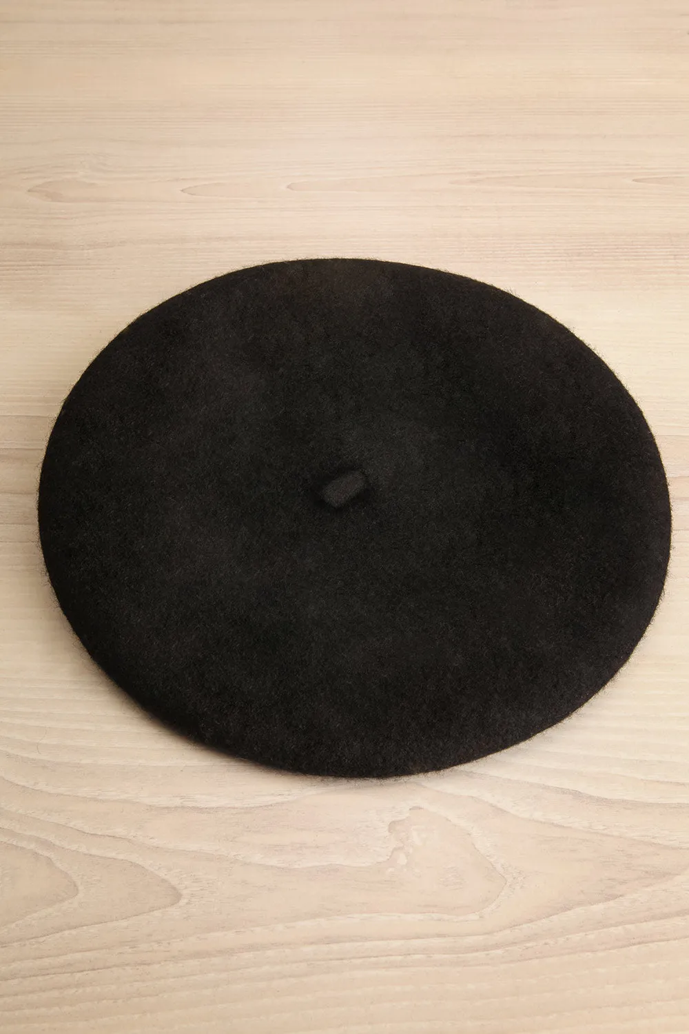 Zuzot Black | Wool Beret
